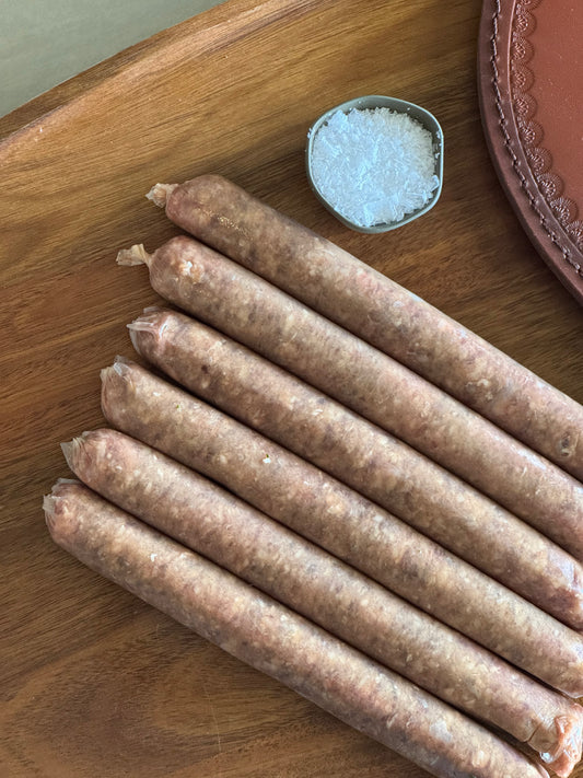 Plain Beef Sausages
